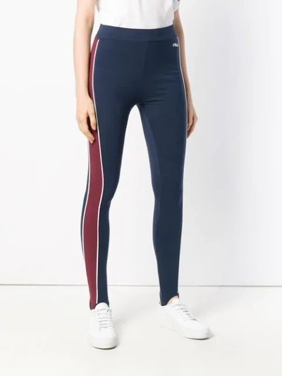 colour-block leggings