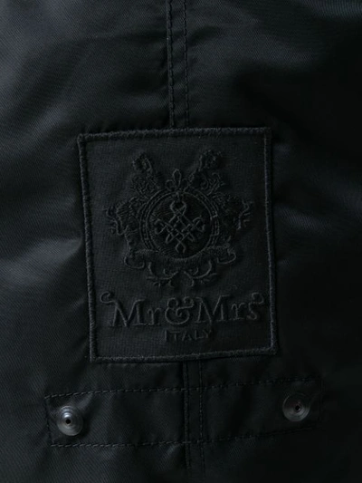 Shop Mr & Mrs Italy Padded Coat - Black