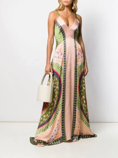 Shop Temperley London Arabesque Strappy Dress
