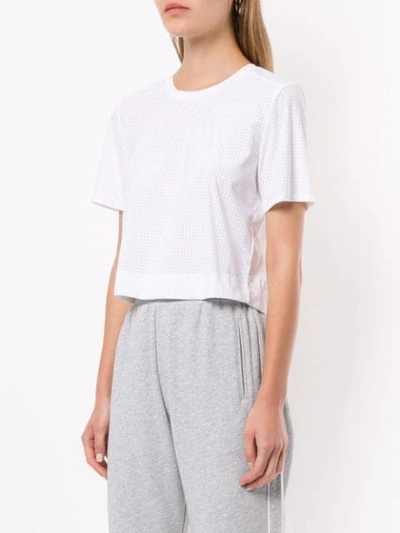 Shop The Upside Perforated T-shirt In White