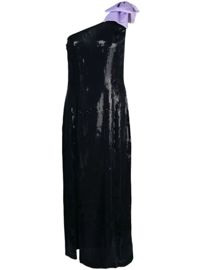 OLIVIA RUBIN ONE SHOULDER COCKTAIL DRESS 