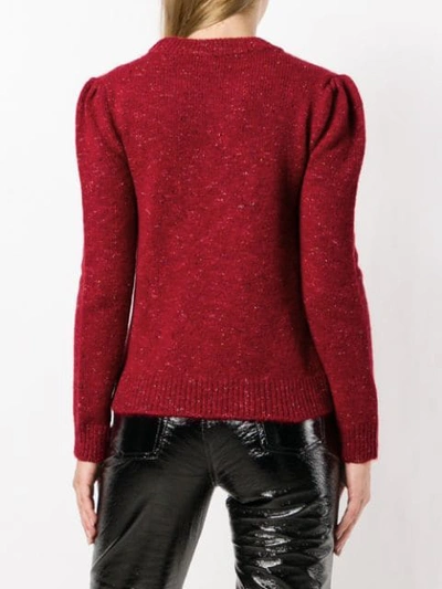 speckle detail sweater