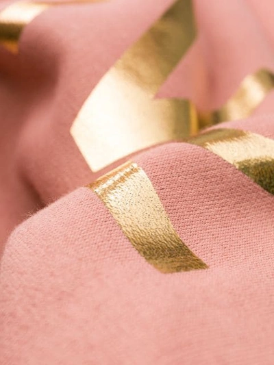 Shop N°21 Logo Print Sweatshirt In Pink