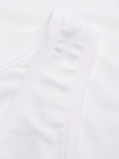 Majestic Scoop Neck Cotton Tank Top In White