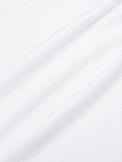 Majestic Scoop Neck Cotton Tank Top In White