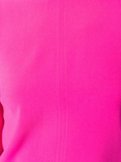 Shop Alberto Biani Slit Cuff Blouse In Pink