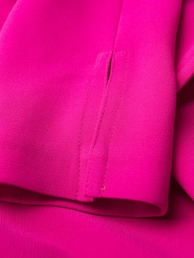 Shop Alberto Biani Slit Cuff Blouse In Pink