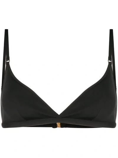 Shop Stella Mccartney Triangel-bikinioberteil In Black