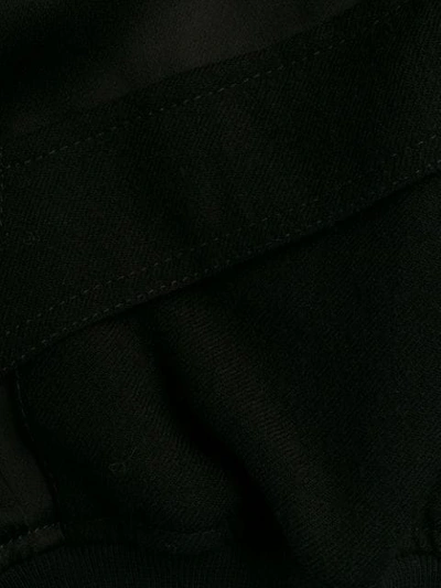 Shop Andrea Ya'aqov Oversized Pocket Bomber Jacket In Black
