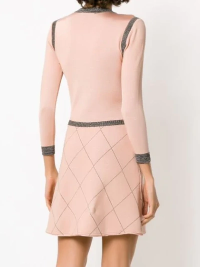 Shop Andrea Bogosian Knit Dress - Pink