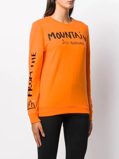 Shop Rossignol X Jcc Jc De Castelbajac Women Jcc Sweatshirt In Orange