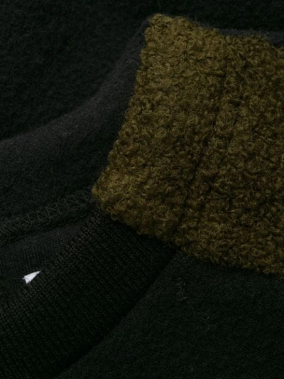 Ambush Patchwork Techno Sweatshirt In Black