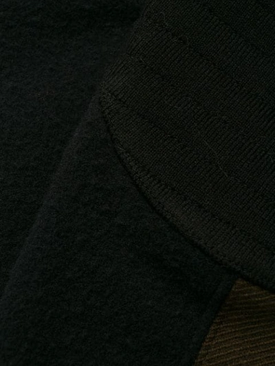 Ambush Patchwork Techno Sweatshirt In Black
