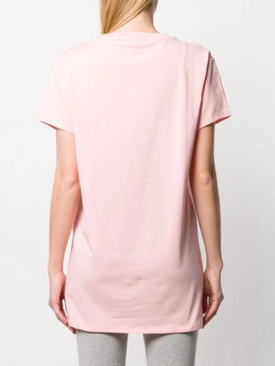 Shop Moschino 'underbear' T In Pink