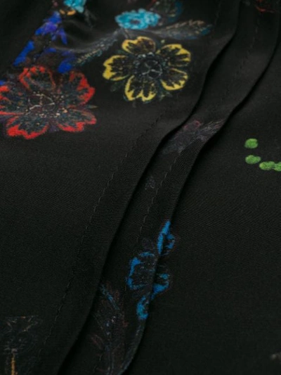 Shop A.f.vandevorst Dexter Shirt Midi Dress In Black