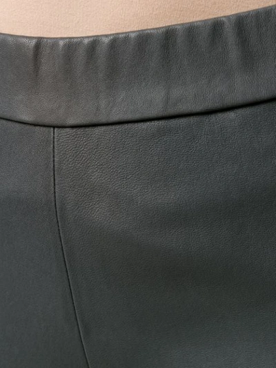 Shop Helmut Lang Slim Fit Leggings In Grey