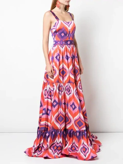 Shop Alexis Jourdan Dress In Multicolour
