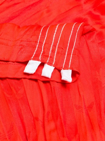 ADIDAS ORIGINALS BY ALEXANDER WANG WRINKLED MIDI SKIRT - 黄色与橙色