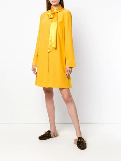 Shop Tory Burch Sophia Dress In Yellow