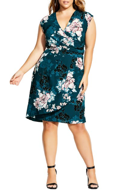 city chic jade blossom