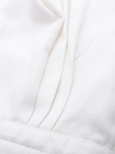 Shop Holland & Holland Bow Detail Shirt In White