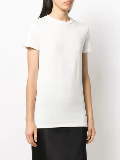 Shop Jil Sander Slim Fit T-shirt In White