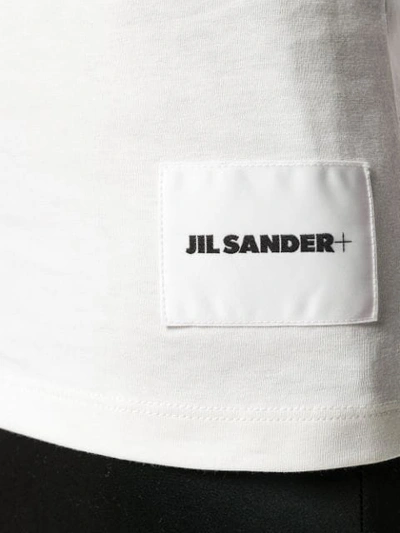 Jil Sander Set Of 3 Cotton T-shirts In White