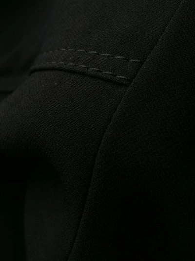 Shop Rochas Patch Pocket Trousers In Black
