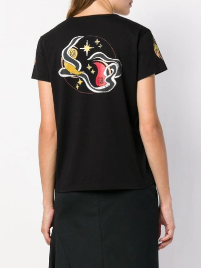 Shop Givenchy 'libra' T-shirt - Schwarz In Black