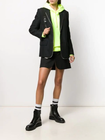 Shop Alexander Wang Blazer Mit Reissverschlüssen In Black