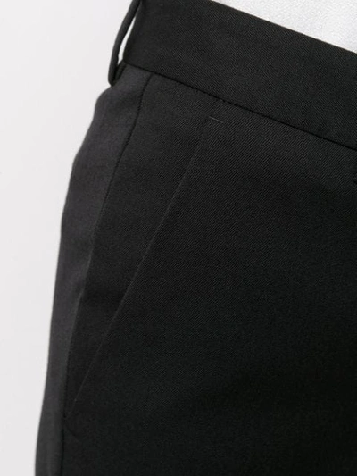 Shop Alberto Biani Slim-fit Tailored Trousers In Black