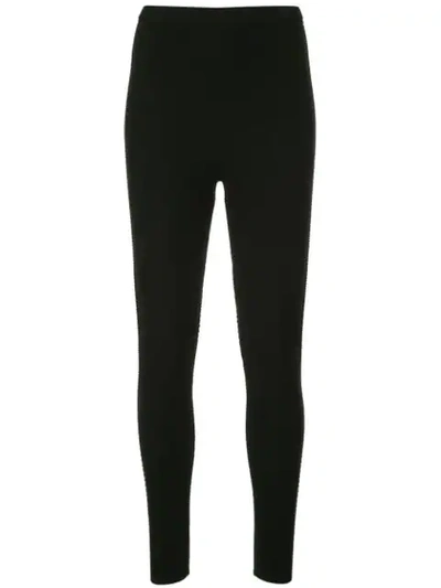 Regular Fit Leggings, Black