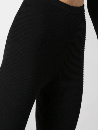 Shop Adam Selman Sport Regular Fit Leggings In Black