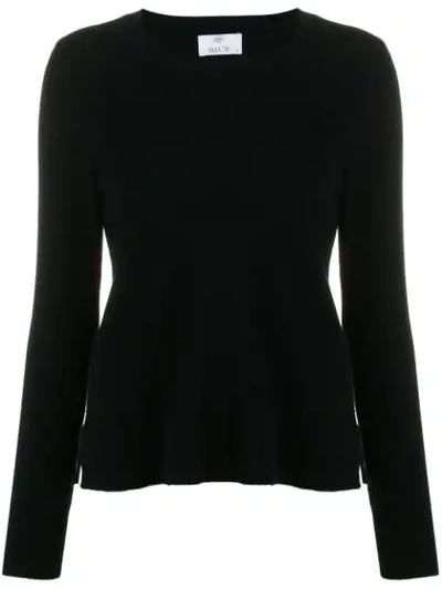 Shop Allude Fine Knit Jumper In Black