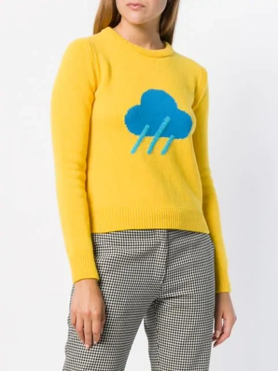 Shop Alberta Ferretti Weather Jumper In Yellow