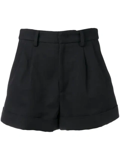 Shop Isabel Marant Kab Shorts In Black