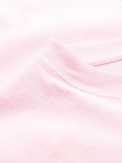 Shop Calvin Klein Printed Logo T-shirt In Pink