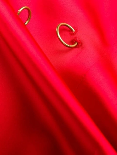 Shop Marni Piercing Detail Knee-length Dress In 00r66 Red