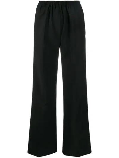 Shop Acne Studios Straight-leg Trousers In Black