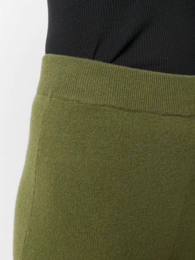 Shop Temperley London Explorer Knit Trousers - Green