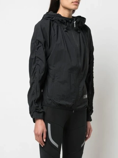 Shop Adidas By Stella Mccartney Leichte Sportjacke In Black