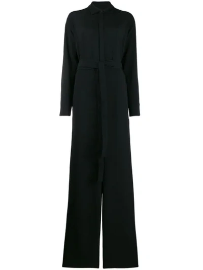DSQUARED2 TAILORED BELTED JUMPSUIT - 黑色