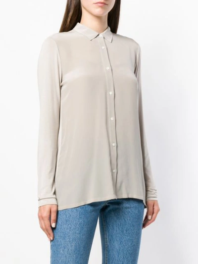 Shop Woolrich Loose Fitted Blouse - Neutrals