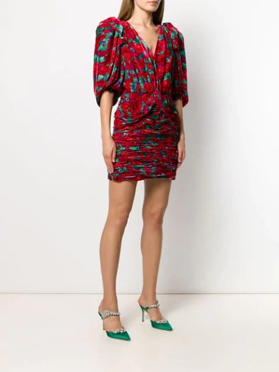 Shop Magda Butrym Mundo Dress In Red