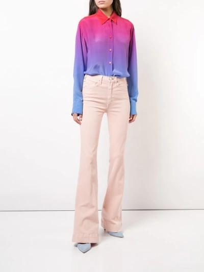 Shop Mcguire Denim Bootcut Jeans In Pink