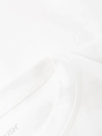 AMBUSH SLOGAN PRINT BOXY T-SHIRT - 白色