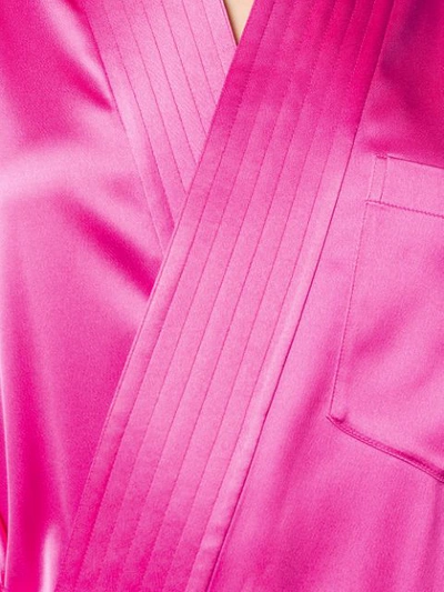 Shop Balenciaga Sleeveless Judo Dress In Pink