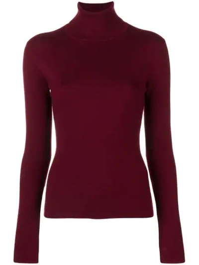 Shop Gabriela Hearst May Knitted Jumper - Red