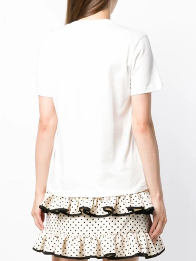 Shop Alexa Chung Love Me T-shirt In White