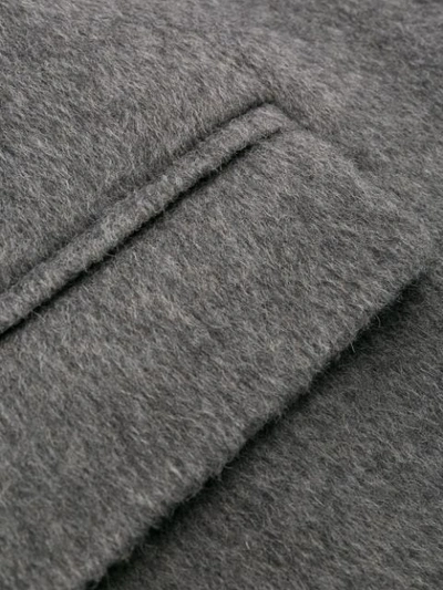Shop Joseph Oversized Single Breasted Coat In Grey